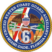 U.S. Coast Guard Auxiliary, Division Six, emblem