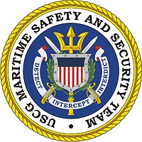 Vector clipart: U.S. Coast Guard Maritime Safety And Security Team, emblem
