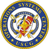 U.S. Coast Guard Operations Systems Center, emblem - vector image