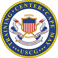 U.S. Coast Guard Training Center Cape May, emblem