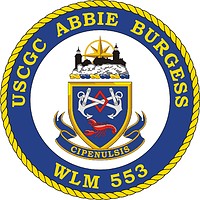 Vector clipart: U.S. Coast Guard USCGC Abble Burgess (WLM 553), coastal buoy tender crest