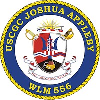 Векторный клипарт: U.S. Coast Guard USCGC Joshua Appleby (WLM 556), coastal buoy tender crest