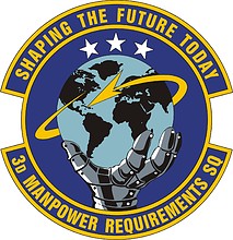 U.S. Air Force 3rd Manpower Requirements Squadron, эмблема