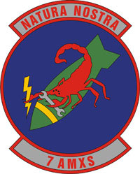 U.S. Air Force 7th Aircraft Maintenance Squadron, эмблема