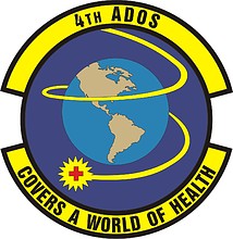 Vector clipart: U.S. Air Force 4th Aeromedical-Dental Squadron, emblem