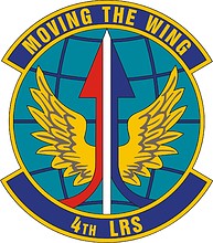 U.S. Air Force 4th Logistics Readiness Squadron, emblem - vector image