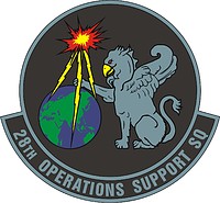 Vector clipart: U.S. Air Force 28th Operations Support Squadron, emblem