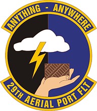 U.S. Air Force 29th Aerial Port Flight, emblem