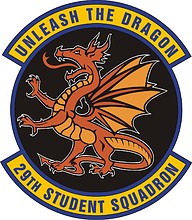 U.S. Air Force 29th Student Squadron, emblem