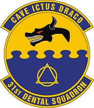 U.S. Air Force 31st Dental Squadron, emblem