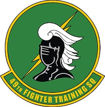 U.S. Air Force 49th Fighter Training Squadron, emblem