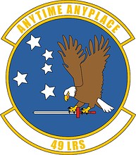 U.S. Air Force 49th Logistics Readiness Squadron, эмблема - векторное изображение