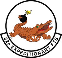 U.S. Air Force 52nd Expeditionary Flying Training Squadron, эмблема - векторное изображение