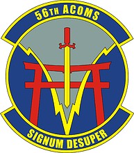 U.S. Air Force 56th Air Communications Squadron, emblem