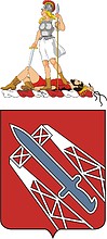 Vector clipart: U.S. Army 1030th Transportation Battalion, coat of arms