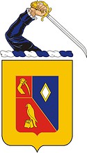 Vector clipart: U.S. Army 164th Transportation Battalion, coat of arms