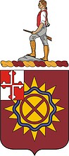 U.S. Army 313th Transportation Battalion, герб - векторное изображение