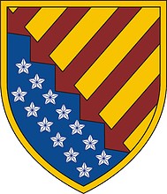 Векторный клипарт: U.S. Army 336th Transportation Group, нарукавный знак