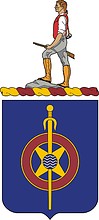 Vector clipart: U.S. Army 354th Transportation Battalion, coat of arms