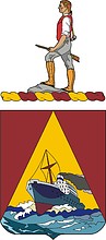 U.S. Army 385th Transportation Battalion, герб