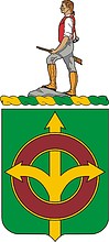 Vector clipart: U.S. Army 419th Transportation Battalion, coat of arms