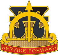 U.S. Army 48th Transportation Group, distinctive unit insignia - vector image