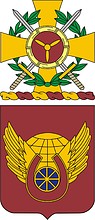 U.S. Army 58th Transportation Battalion, coat of arms - vector image