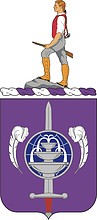 U.S. Army 436th Civil Affairs Battalion, герб - векторное изображение