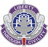 Vector clipart: U.S. Army 436th Civil Affairs Battalion, distinctive unit insignia