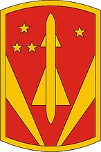 U.S. Army 31st Air Defense Artillery Brigade, нарукавный знак - векторное изображение