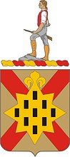U.S. Army 365th Support Battalion, coat of arms - vector image