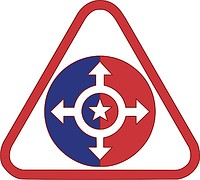 U.S. Army Individual Ready Reserve, нарукавный знак - векторное изображение