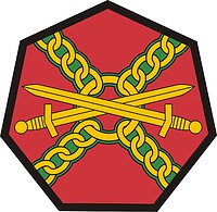 U.S. Army Installation Management Command, shoulder sleeve insignia - vector image