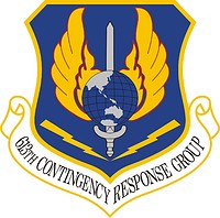 Vector clipart: U.S. Air Force 613th Contingency Response Group, emblem