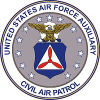 Vector clipart: U.S. Air Force Auxiliary Civil Air Patrol, emblem