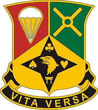 U.S. Army 101st Sustainment Brigade, эмблема (знак различия) - векторное изображение