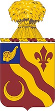 Векторный клипарт: U.S. Army 134th Support Battalion, герб