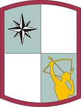 Векторный клипарт: U.S. Army 287th Sustainment Brigade, нарукавный знак