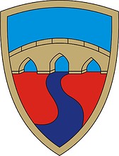 U.S. Army 304th Sustainment Brigade, нарукавный знак - векторное изображение