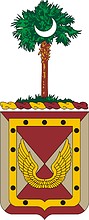 Векторный клипарт: U.S. Army 351st Support Battalion, герб