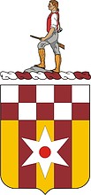 U.S. Army 63rd Support Battalion, герб - векторное изображение