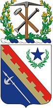 U.S. Army 757th Support Battalion, coat of arms