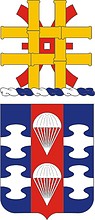 Векторный клипарт: U.S. Army 82nd Support Battalion, герб