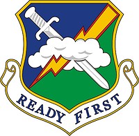 U.S. 1st Air Support Operations Group, эмблема - векторное изображение