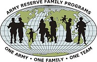 Vector clipart: U.S. Army Reserve Family Program (ARFP), emblem