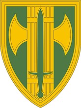 U.S. Army 18th Military Police Brigade, боевой идентификационный знак