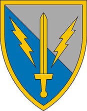 U.S. Army 201st Battlefield Surveillance Brigade, shoulder sleeve insignia