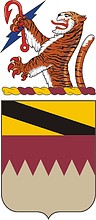 Vector clipart: U.S. Army 115th Support Battalion, coat of arms