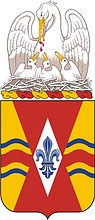 U.S. Army 199th Support Battalion, герб - векторное изображение