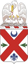 Vector clipart: U.S. Army 205th Engineer Battalion, coat of arms